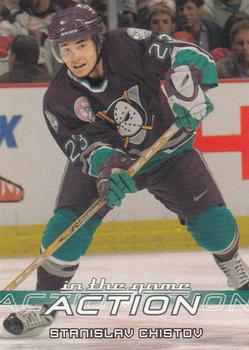 2003-04 In The Game Action #89 Stanislav Chistov Front