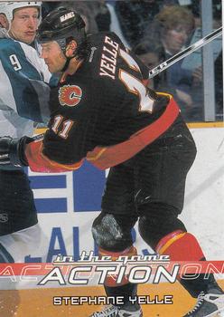 2003-04 In The Game Action #90 Stephane Yelle Front