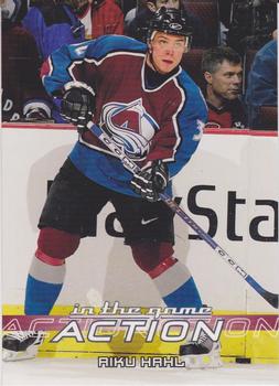 2003-04 In The Game Action #101 Riku Hahl Front