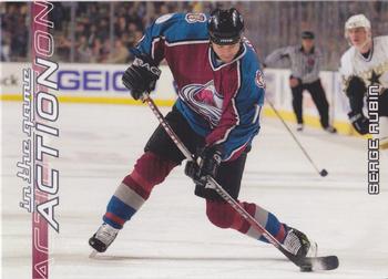 2003-04 In The Game Action #113 Serge Aubin Front