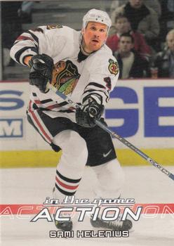 2003-04 In The Game Action #124 Sami Helenius Front