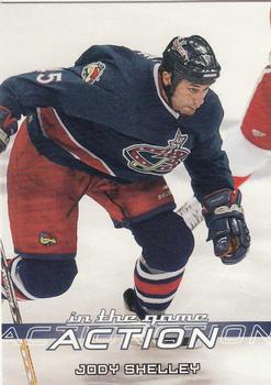2003-04 In The Game Action #144 Jody Shelley Front