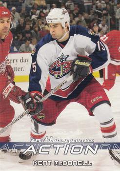 2003-04 In The Game Action #149 Kent McDonell Front