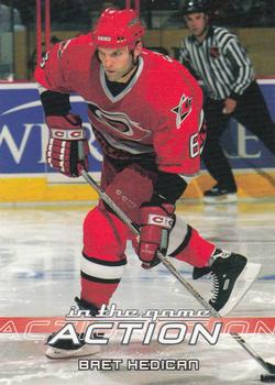 2003-04 In The Game Action #189 Bret Hedican Front