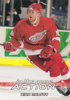 2003-04 In The Game Action #205 Kirk Maltby Front