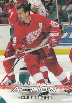 2003-04 In The Game Action #217 Chris Chelios Front