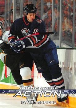 2003-04 In The Game Action #228 Ethan Moreau Front