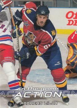 2003-04 In The Game Action #266 Andreas Lilja Front