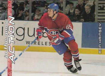 2003-04 In The Game Action #304 Ron Hainsey Front