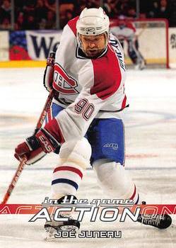 2003-04 In The Game Action #311 Joe Juneau Front