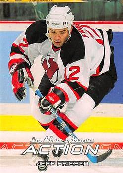 2003-04 In The Game Action #315 Jeff Friesen Front