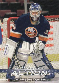2003-04 In The Game Action #340 Dusan Salficky Front