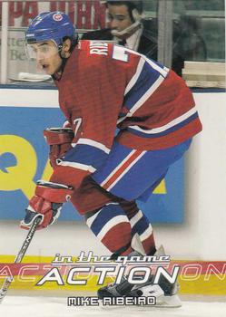 2003-04 In The Game Action #361 Mike Ribeiro Front