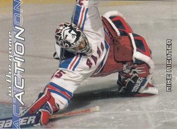 2003-04 In The Game Action #366 Mike Richter Front