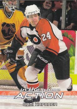 2003-04 In The Game Action #410 Sami Kapanen Front