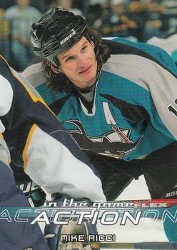 2003-04 In The Game Action #411 Mike Ricci Front
