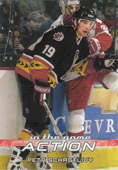 2003-04 In The Game Action #434 Petr Schastlivy Front