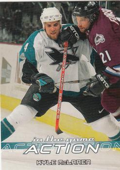 2003-04 In The Game Action #457 Kyle McLaren Front