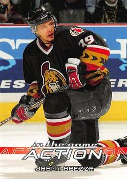 2003-04 In The Game Action #479 Jason Spezza Front