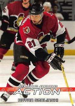 2003-04 In The Game Action #489 Bryan Smolinski Front