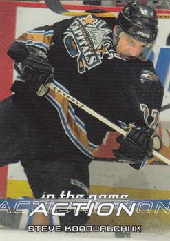 2003-04 In The Game Action #581 Steve Konowalchuk Front
