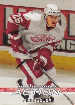 2003-04 In The Game Action #621 Jiri Hudler Front