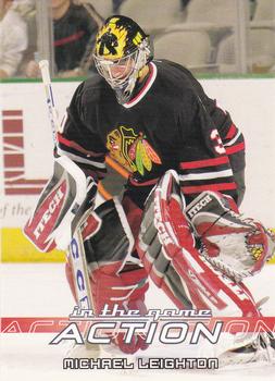 2003-04 In The Game Action #159 Michael Leighton Front