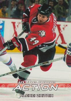 2003-04 In The Game Action #17 Alexei Zhitnik Front