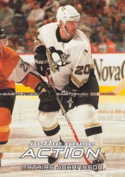 2003-04 In The Game Action #465 Mathias Johansson Front