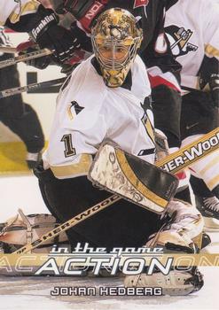2003-04 In The Game Action #471 Johan Hedberg Front