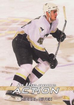 2003-04 In The Game Action #485 Michal Sivek Front