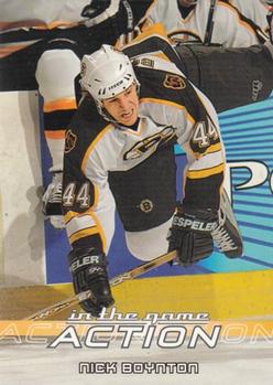 2003-04 In The Game Action #67 Nick Boynton Front