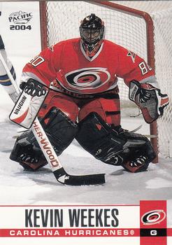2003-04 Pacific #67 Kevin Weekes Front