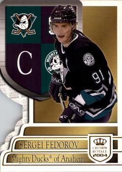 2003-04 Pacific Crown Royale #1 Sergei Fedorov Front
