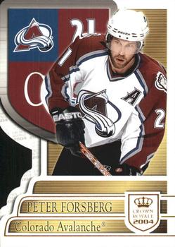 2003-04 Pacific Crown Royale #23 Peter Forsberg Front