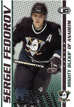 2003-04 Pacific Heads Up #1 Sergei Fedorov Front