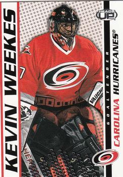 2003-04 Pacific Heads Up #19 Kevin Weekes Front
