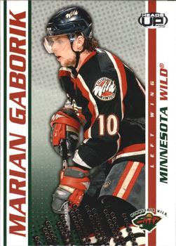 2003-04 Pacific Heads Up #50 Marian Gaborik Front