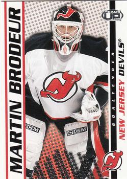 2003-04 Pacific Heads Up #58 Martin Brodeur Front