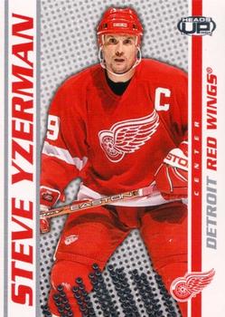 2003-04 Pacific Heads Up #38 Steve Yzerman Front