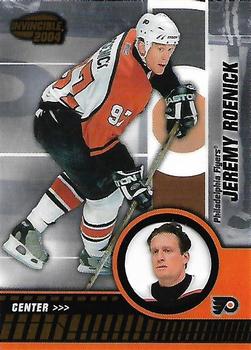 2003-04 Pacific Invincible #75 Jeremy Roenick Front