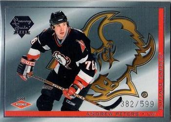 2003-04 Pacific Luxury Suite #54 Andrew Peters Front