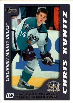 2003-04 Pacific Prospects AHL #17 Chris Kunitz Front