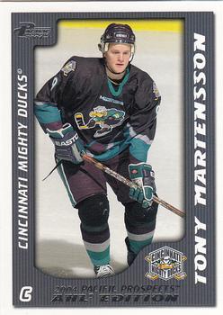 2003-04 Pacific Prospects AHL #18 Tony Martensson Front