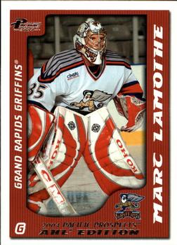 2003-04 Pacific Prospects AHL #26 Marc Lamothe Front