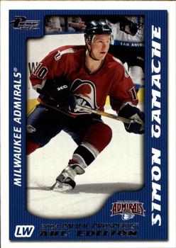 2003-04 Pacific Prospects AHL #56 Simon Gamache Front