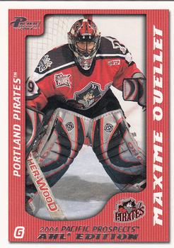 2003-04 Pacific Prospects AHL #66 Maxime Ouellet Front