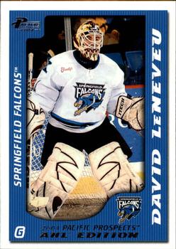 2003-04 Pacific Prospects AHL #77 David LeNeveu Front