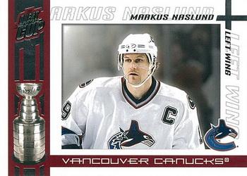 2003-04 Pacific Quest for the Cup #100 Markus Naslund Front