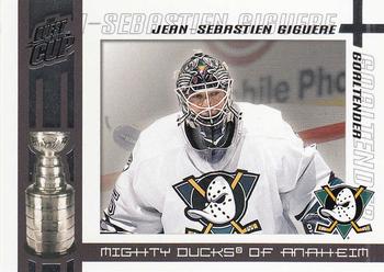 2003-04 Pacific Quest for the Cup #2 Jean-Sebastien Giguere Front